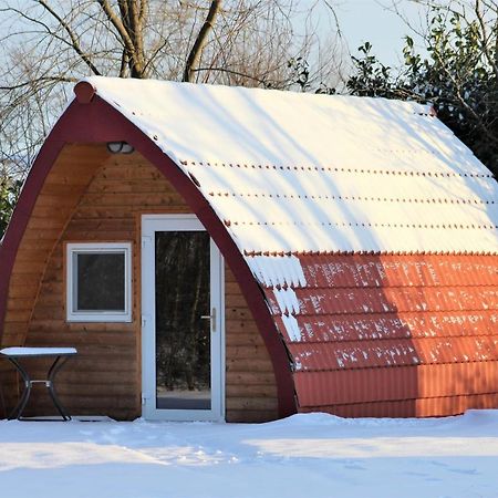 Luxe Eco Pod Op Camping De Stal Drijber Eksteriør bilde