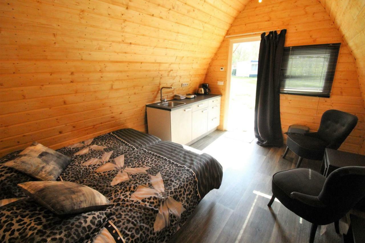 Luxe Eco Pod Op Camping De Stal Drijber Eksteriør bilde